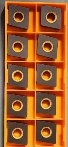 DESCRIPTION: (20) CNMA643 CARBIDE TURNING INSERTS BRAND/MODEL: HERTEL CNMA 643 HC305T RETAIL$: $20.74 PER INSERT QTY: 20