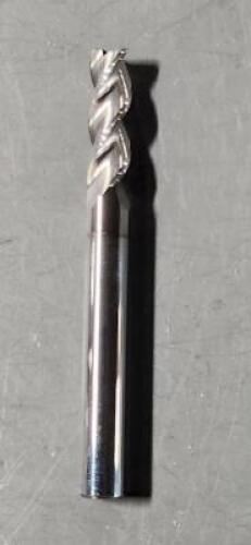 DESCRIPTION: (6) SOLID CARBIDE CORNER RADIUS END MILLS BRAND/MODEL: MA FORD 10614 SIZE: 1/4" D 3/4" LOC 0,03" RAD RETAIL$: 74.25 EA QTY: 6
