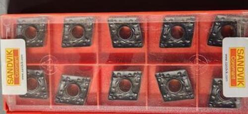 DESCRIPTION: (20) CNMM 543-PR CARBIDE TURNING INSERTS BRAND/MODEL: SANDVIK CNMM 16 06 12-PR 4205 RETAIL$: 25.70 PER INSERT QTY: 20