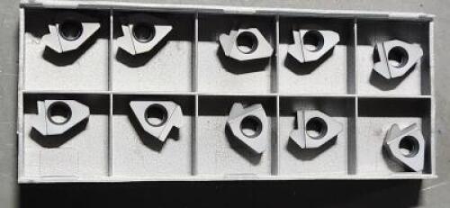 DESCRIPTION: (30) XNUW 13-26644 CARBIDE MILLING INSERTS BRAND/MODEL: ISCAR XNUW 13-26644-IC328 RETAIL$: 13.30 PER INSERT QTY: 30
