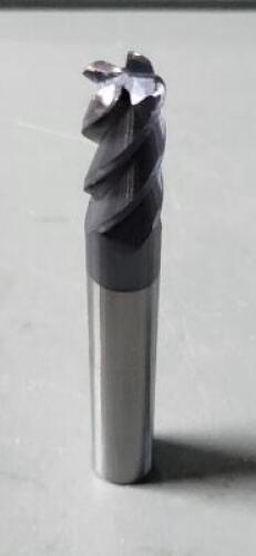 DESCRIPTION: (3) SOLID CARBIDE CORNER RADIUS END MILL BRAND/MODEL: ACCUPRO 121835778 SIZE: 1/2"D 1" LOC 0.09" RAD RETAIL$: $188.02 QTY: 3