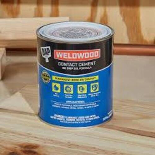 DESCRIPTION: (2) CONTACT CEMENT BRAND/MODEL: DAP WELDWOOD SIZE: 32 OZ RETAIL$: $17.00 EA QTY: 2
