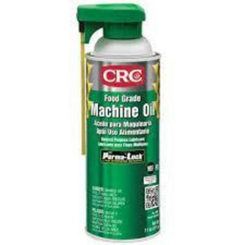 DESCRIPTION: (5) FOOD GRADE MACHINE OIL BRAND/MODEL: CRC SIZE: 11 OZ RETAIL$: $10.77 EA QTY: 5