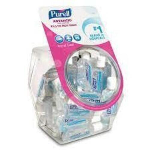 DESCRIPTION: (1) CONTAINER OF (36) BOTTLES OF HAND SANITIZER BRAND/MODEL: PURELL SIZE: 1 OZ RETAIL$: $43.52 EA QTY: 1