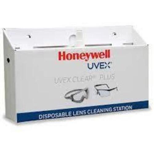 DESCRIPTION: (2) LENS CLEANING STATION BRAND/MODEL: HONEYWELL UVEX RETAIL$: $22.62 EA QTY: 2
