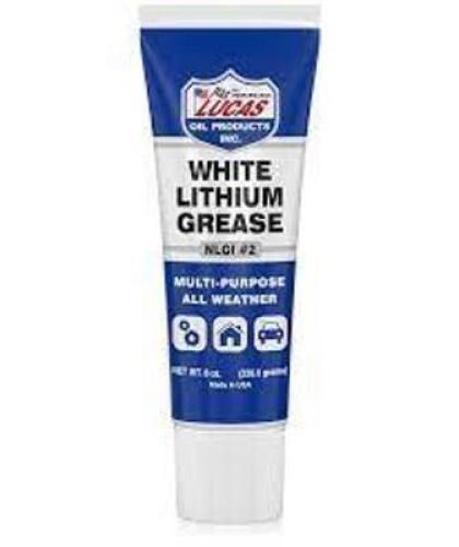DESCRIPTION: (5) WHITE LITHIUM GREASE BRAND/MODEL: LUCAS SIZE: 8 OZ RETAIL$: $6.48 EA QTY: 5