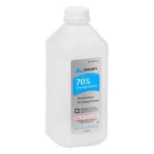 DESCRIPTION: (6) ISOPROPYL ALCOHOL BRAND/MODEL: SWAN INFORMATION: 70% SIZE: 16 OZ QTY: 6
