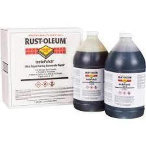 DESCRIPTION: (2) ULTRA RAPID CURING CONCRETE REPAIR BRAND/MODEL: RUST-OLEUM INFORMATION: BASE COMPONET PART A SIZE: 2 QUARTS RETAIL$: $165.00 EA QTY: