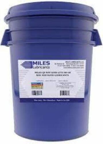 DESCRIPTION: (1) WAY AND SLIDE LUBRICANTS BRAND/MODEL: MILES LUBRICANTS SIZE: 5 GALLON RETAIL$: $117.67 EA QTY: 1