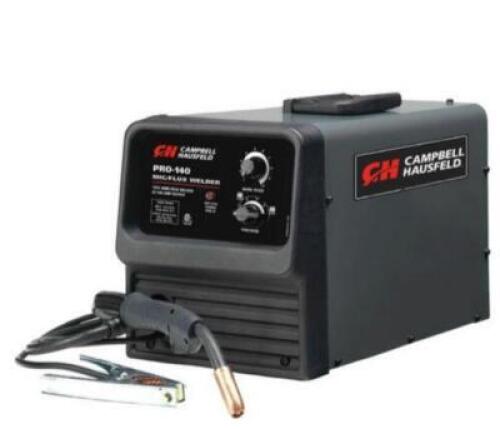 DESCRIPTION: (1) MIG/FLUX WELDER W/CART BRAND/MODEL: CAMPBELL HAUSFELD/PRO-140 INFORMATION: LOCATED ACROSS THE STREET AT SHAPIRO METAL SUPPLY, SEE INS