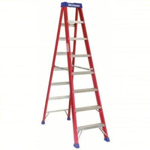 DESCRIPTION: (1) STEPLADDER BRAND/MODEL: WERNER/44YY29 INFORMATION: 300LB, 7 STEPS, LOCATED ACROSS THE STREET AT SHAPIRO METAL SUPPLY RETAIL$: $185.23