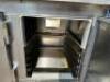 KAIRAK 91" STAINLESS PIZZA PREP TOP COOLER - 4