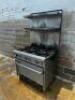JADE RANGE 6 BURNER RANGE W/ LOWER OVEN. - 2