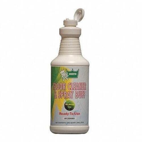 (4) FLOOR CLEANER AND SPRAY BUFF