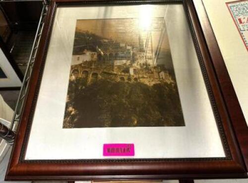 24" X 18" FRAMED PRINT