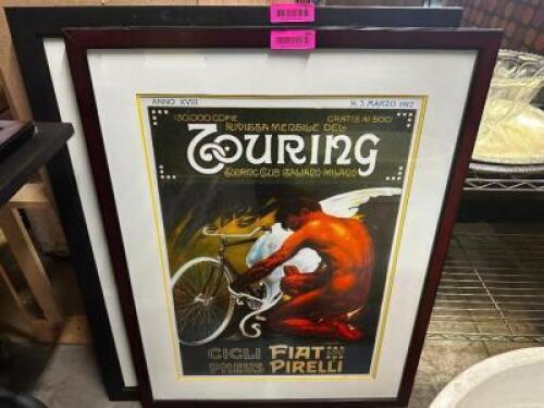 24" X 18" FRAMED PRINT