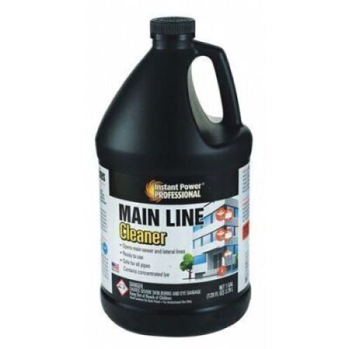DESCRIPTION: (2) MAIN LINE CLEANER BRAND/MODEL: INSTANT POWER PROFRSSIONAL SIZE: 1 GALLON RETAIL$: $36.48 EA QTY: 2
