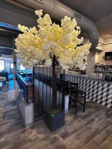 DESCRIPTION: 84" CUSTOM BUILT CHERRY BLOSSOM TREE. RETAIL COST $4000 ADDITIONAL INFORMATION EACH BRANCH CAN BE REMOVED FOR SAFE PACKING AND TRAVEL. SI