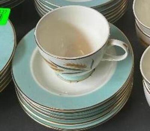 DESCRIPTION: (12) CHINA TEA AND SAUCER SETS LOCATION: BAR / MAIN FLOOR THIS LOT IS: SOLD BY THE PIECE QTY: 12