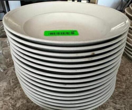 DESCRIPTION: (12) 8.5" CHINA BOWLS SIZE 8.5" LOCATION: BAR / MAIN FLOOR THIS LOT IS: SOLD BY THE PIECE QTY: 12
