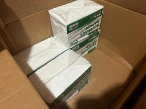 DESCRIPTION: ASSORTED BAR SUPPLIES PAPER PRODUCT LOCATION: BASEMENT THIS LOT IS: ONE MONEY QTY: 1