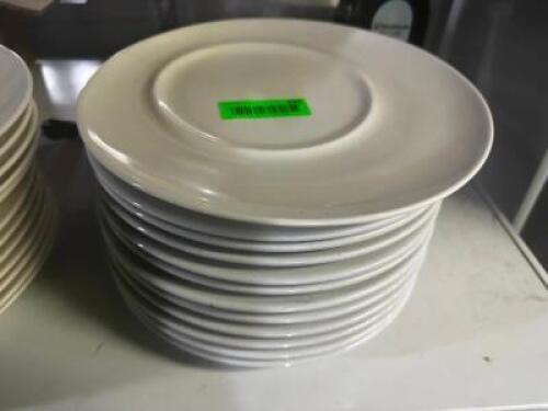 DESCRIPTION: (12) 11" CHINA PLATES LOCATION: BASEMENT THIS LOT IS: SOLD BY THE PIECE QTY: 12