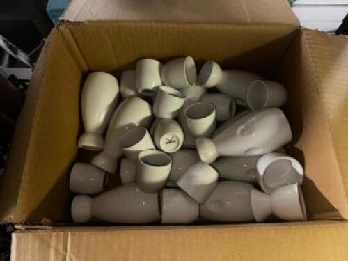 DESCRIPTION: (1) BOX OF SAKE CARAFES LOCATION: BASEMENT THIS LOT IS: ONE MONEY QTY: 1