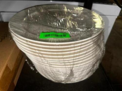 DESCRIPTION: (12) 11" CHINA PLATES LOCATION: BASEMENT THIS LOT IS: SOLD BY THE PIECE QTY: 12