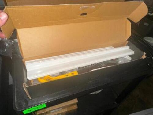 DESCRIPTION: (1) BOX OF EVEO CABLE CONCEALERS LOCATION: BASEMENT QTY: 1