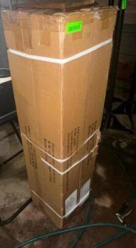 DESCRIPTION: (4) 7601 WOOD MARKET UMBRELLA W/ VALANCE LOCATION: BASEMENT