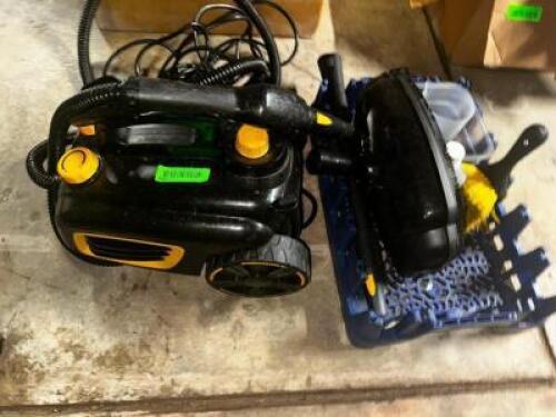 DESCRIPTION: FABRIC STEAMER LOCATION: BASEMENT QTY: 1