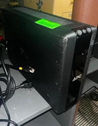 DESCRIPTION: APC BATTERY BACK UP BRAND / MODEL: APC LOCATION: BASEMENT QTY: 1