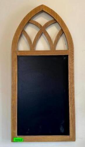 DESCRIPTION: WALL MOUNT SIGN BOARD SIZE: 39"X18" LOCATION: ENTRANCE QTY: 1