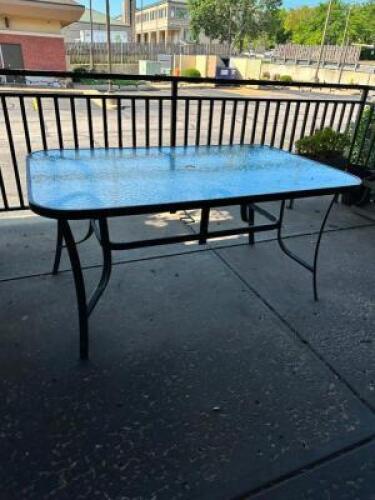 NAME: 60" PATIO TABLE DESCRIPTION: 60" PATIO TABLE LOCATION: PATIO QTY: 1