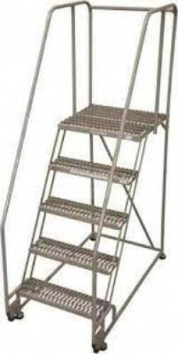 (1) TILT AND ROLL LADDER WITH STANDING PLATFORM