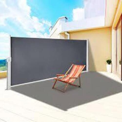 (1) RETRACTABLE SIDE AWNING, MANUAL