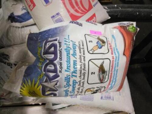 APPROX (10) BAGS OF ABSORBENTS