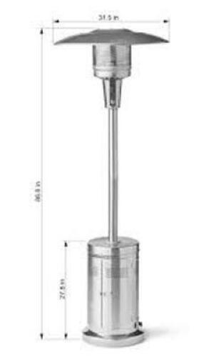 (1) GAS PATIO HEATER