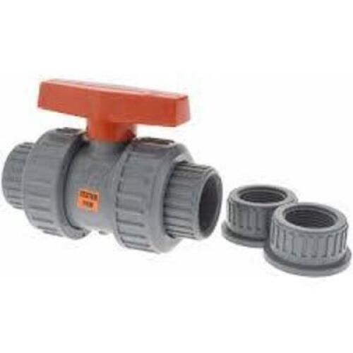 (3) UNION BALL VALVE CPVC