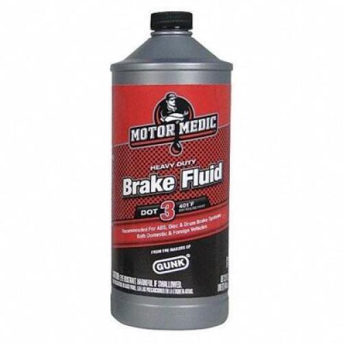 (2) PLASTIC BOTTLE BRAKE FLUID
