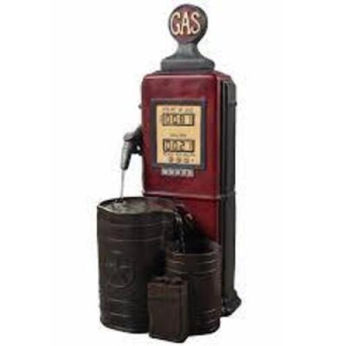 (1) GAS PUMP FOUNTAIN