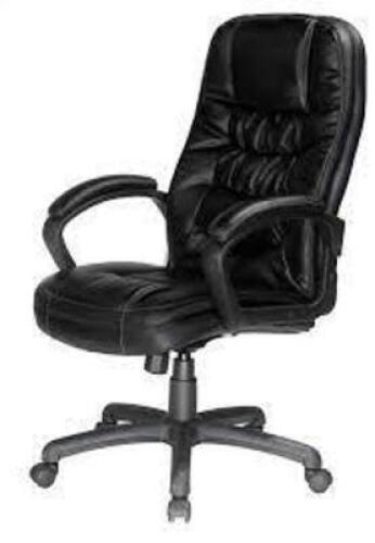 (1) BONDED LEATHER CHAIR