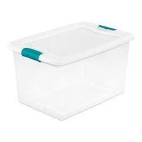 (6) LATCHING BOX STORAGE