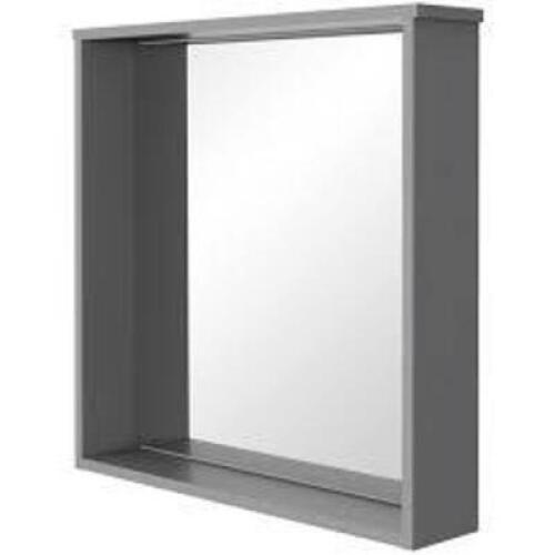 (1) MODERN SQUARE MIRROR
