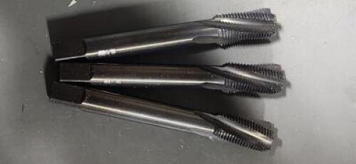 (6) HSS SPIRAL POINT BOTTOMING TAPS