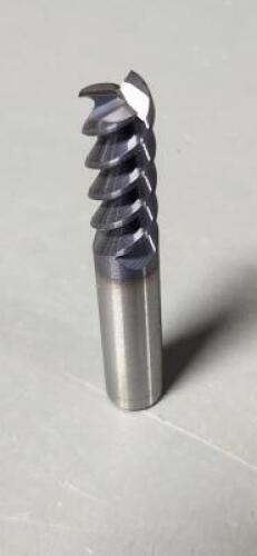 (3) SOLID CARBIDE SQ END MILL