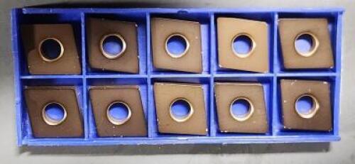 (10) CNMA643 CARBIDE TURNING INSERTS