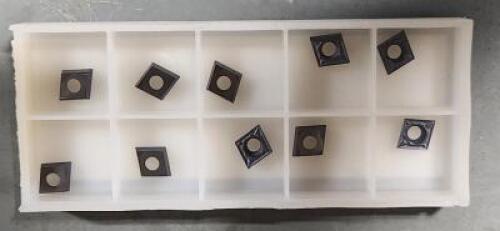 (10) SOLID CARBIDE TURNING INSERTS