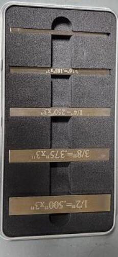 (1) (5 PC) GAGE SET UP BLOCKS