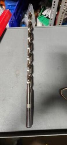(2) HSS STRAIGHT SHANK EXTRA LENGTH DRILL